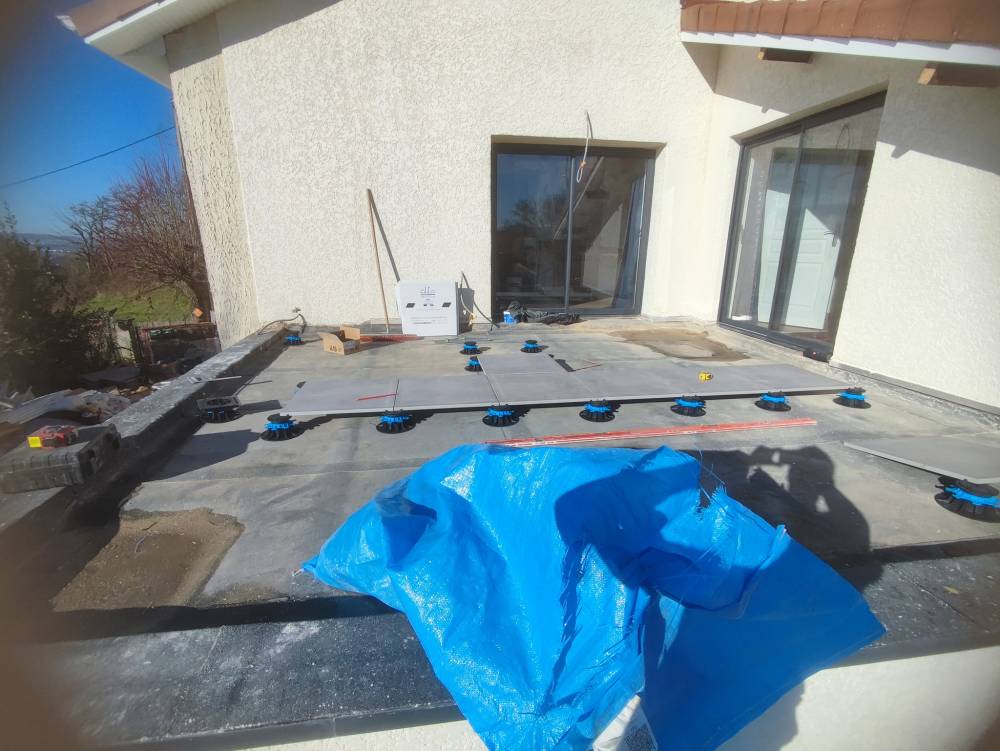 chantier terrasse